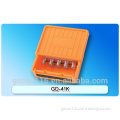 GECEN waterproof diseqc switch 4 in 1 out satellite diseqc switch good quality GD-41K
